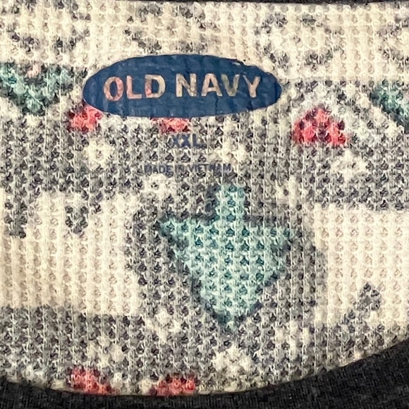 Women's XXL top / XL bottom festive Pajama Set Polar Bear Christmas tree print - Picture 3 of 16